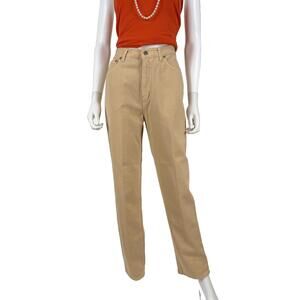 Krizia Peach Cotton Pants Jeans Sz 29 #236102K67B